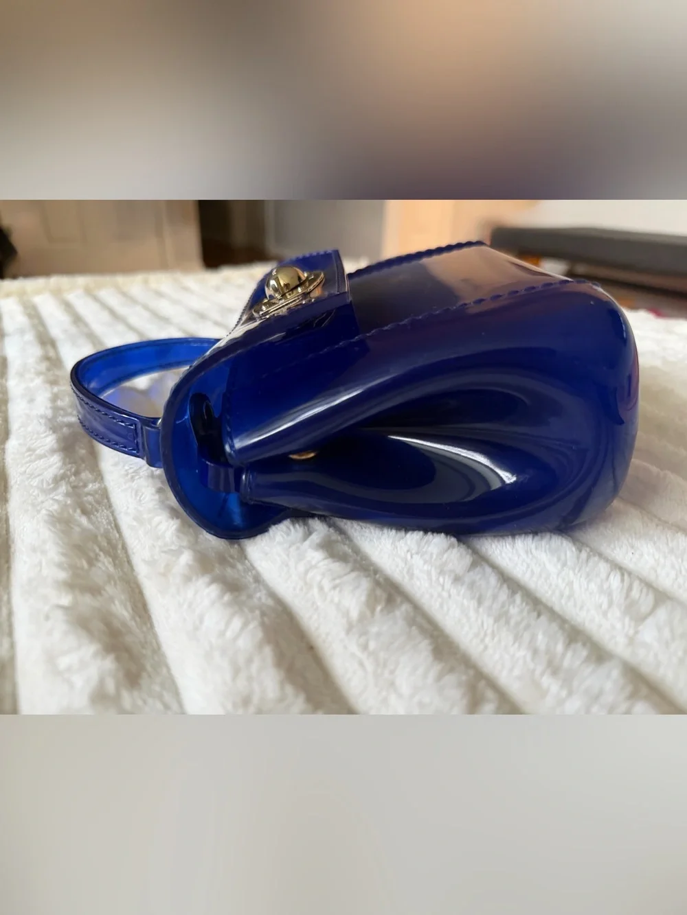 Classic Top-Handle Women's Bag in Deep Blue